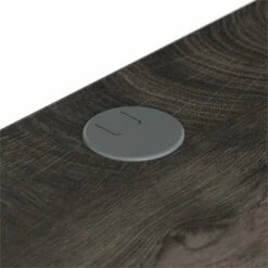 City Park 60W Industrial L Shaped Desk In Dark Gray Hickory - Engineered Wood 25 City Park 60W Industrial L Shaped Desk In Dark Gray Hickory - Engineered Wood -CYMAX Sales 2511805 3 L