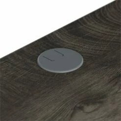 City Park 60W Industrial L Shaped Desk In Dark Gray Hickory - Engineered Wood 31 City Park 60W Industrial L Shaped Desk In Dark Gray Hickory - Engineered Wood -CYMAX Sales 2511805 9 L