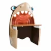 Cilek Kids Room Pirate Wood 3D Molded Shark Desk In Dark Brown 1 Cilek Kids Room Pirate Wood 3D Molded Shark Desk In Dark Brown -CYMAX Sales 2512820 2512821 L