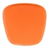 ZUO Wire Mesh Modern Polyurethane Faux Leather And Foam Cushion In Orange