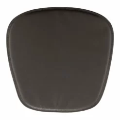 ZUO Wire Mesh Modern Polyurethane Faux Leather And Foam Cushion In Espresso