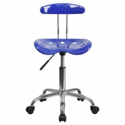 UrbanPro Computer Office Swivel Chair In Blue -CYMAX Sales 2516734 3 L
