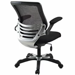 UrbanPro Modern Fabric Mesh Office Chair In Black -CYMAX Sales 2516841 2 L