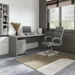 Echo 72W Computer Desk With Drawers In Charcoal Maple - Engineered Wood 35 Echo 72W Computer Desk With Drawers In Charcoal Maple - Engineered Wood -CYMAX Sales 2517766 1 L