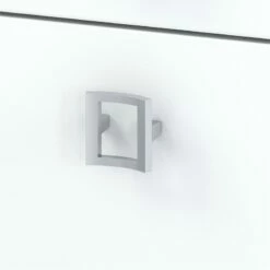 Echo 72W L Shaped Computer Desk With Drawers In White And Gray - Engineered Wood 31 Echo 72W L Shaped Computer Desk With Drawers In White And Gray - Engineered Wood -CYMAX Sales 2517798 3 L