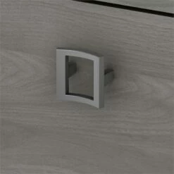 Echo 72W L Shaped Desk With Hutch & Drawers In Modern Gray - Engineered Wood -CYMAX Sales 2517802 3 L