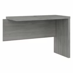 Echo 42W Desk Return/Bridge In Gray Sand - Engineered Wood -CYMAX Sales 2517812 L 1