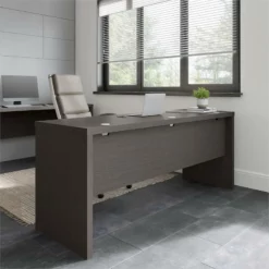 Echo 72W Computer Desk In Charcoal Maple - Engineered Wood 35 Echo 72W Computer Desk In Charcoal Maple - Engineered Wood -CYMAX Sales 2517870 1 L