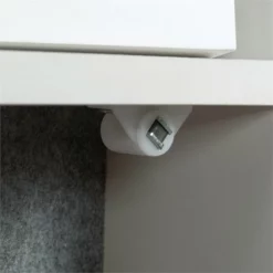 Sauder Anda Norr Engineered Wood Wall Mount Desk In Pearl Oak/Blaze Acacia -CYMAX Sales 2518651 12 L