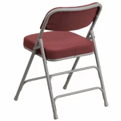 Flash Furniture Hercules Triple Braced Metal Folding Chair In Red (Set Of 2) -CYMAX Sales 2521372 3 L