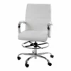 Flash Furniture Mid-Back Adjustable Foot Ring Metal Drafting Chair In White 1 Flash Furniture Mid-Back Adjustable Foot Ring Metal Drafting Chair In White -CYMAX Sales 2521573 L