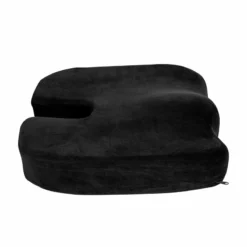 Flash Furniture Memory Foam Cotton And Fabric Office Chair Cushion In Black -CYMAX Sales 2521914 2 L