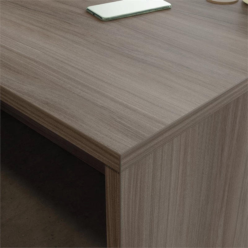 Sauder Affirm Engineered Wood 60" X 24" Computer Desk In Hudson Elm/Brown 12 Sauder Affirm Engineered Wood 60" X 24" Computer Desk In Hudson Elm/Brown - Image 10
