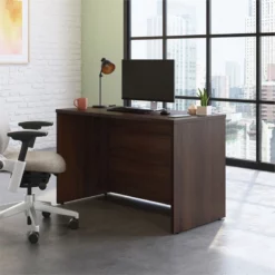 Sauder Affirm Engineered Wood 48" X 24" Computer Desk In Noble Elm/Brown -CYMAX Sales 2522218 5 L
