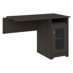 Cabot Desk Return With Storage In Ash Gray - Engineered Wood 34 Cabot Desk Return With Storage In Ash Gray - Engineered Wood -CYMAX Sales 2531267 L