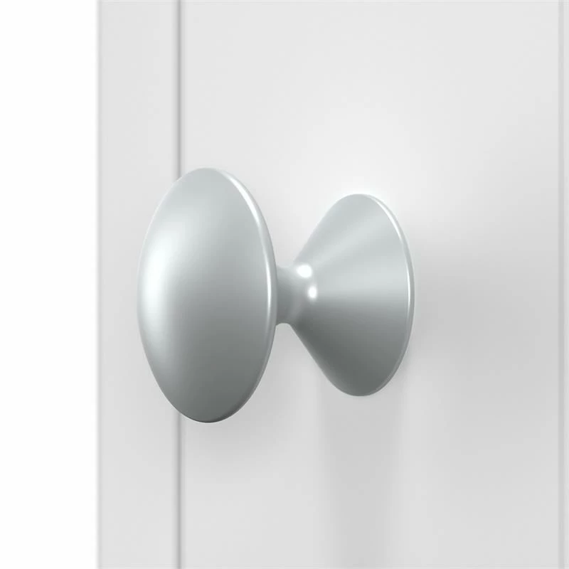 Cabot Desk Return With Storage In Ash Gray - Engineered Wood 12 Cabot Desk Return With Storage In Ash Gray - Engineered Wood - Image 10