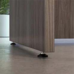 UrbanPro Contemporary Engineered Wood Adjustable Desk L/R Return In Brown -CYMAX Sales 2538635 4 L