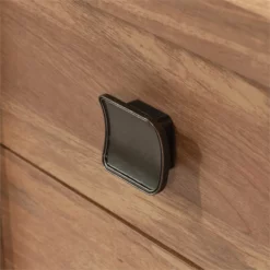 UrbanPro 6-Drawer Farmhouse Engineered Wood Executive Desk In Brown -CYMAX Sales 2538647 12 L