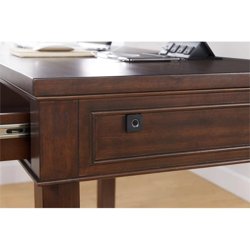 Martin Svensson Home Del Mar Coffee Walnut 48" Desk With Fingerprint Lock 14 Martin Svensson Home Del Mar Coffee Walnut 48" Desk With Fingerprint Lock - Image 12