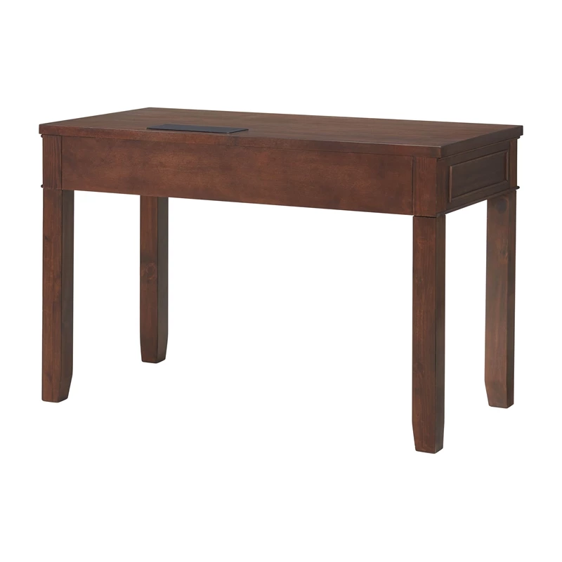 Martin Svensson Home Del Mar Coffee Walnut 48" Desk With Fingerprint Lock 8 Martin Svensson Home Del Mar Coffee Walnut 48" Desk With Fingerprint Lock - Image 6