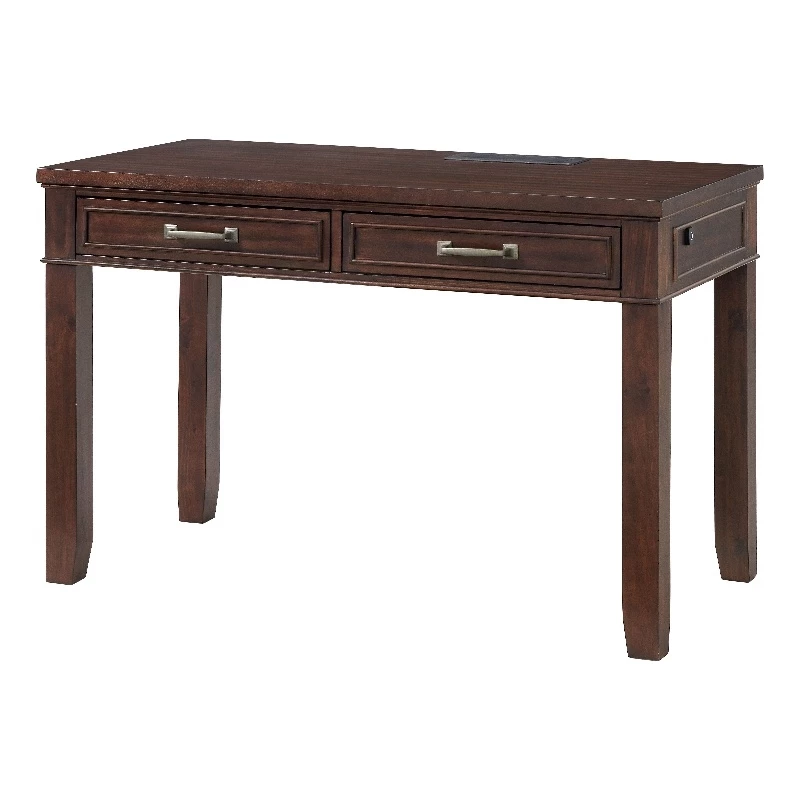Martin Svensson Home Del Mar Coffee Walnut 48" Desk With Fingerprint Lock 3 Martin Svensson Home Del Mar Coffee Walnut 48" Desk With Fingerprint Lock