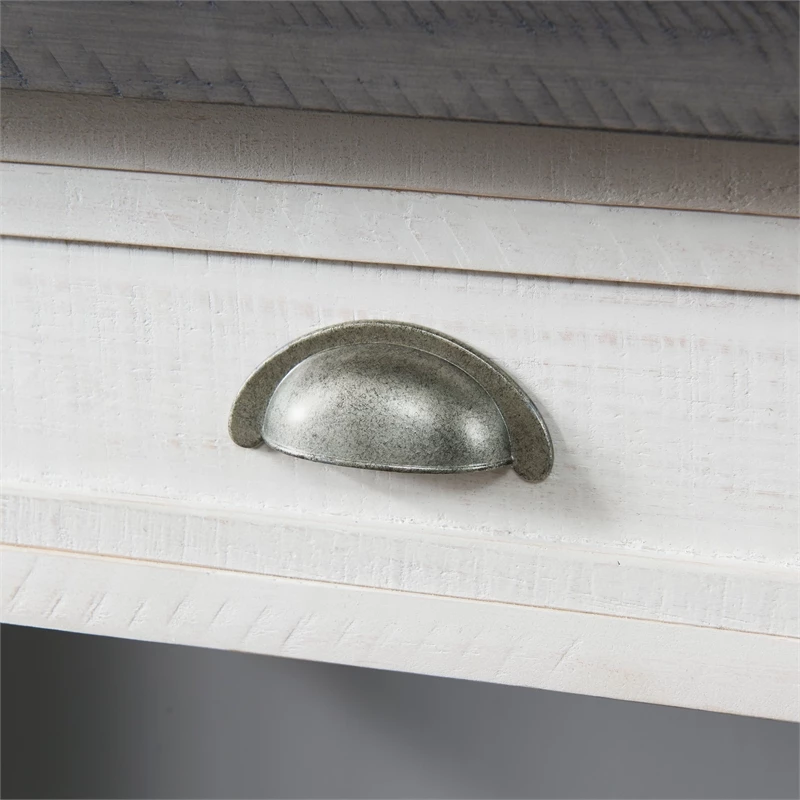 Martin Svensson Home Monterey White & Grey 57" Lift-Top Desk W/ Fingerprint Lock 11 Martin Svensson Home Monterey White & Grey 57" Lift-Top Desk W/ Fingerprint Lock - Image 9