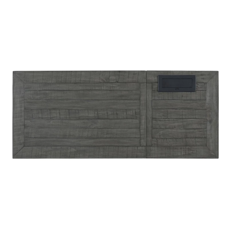 Martin Svensson Home Monterey White & Grey 57" Lift-Top Desk W/ Fingerprint Lock 14 Martin Svensson Home Monterey White & Grey 57" Lift-Top Desk W/ Fingerprint Lock - Image 12