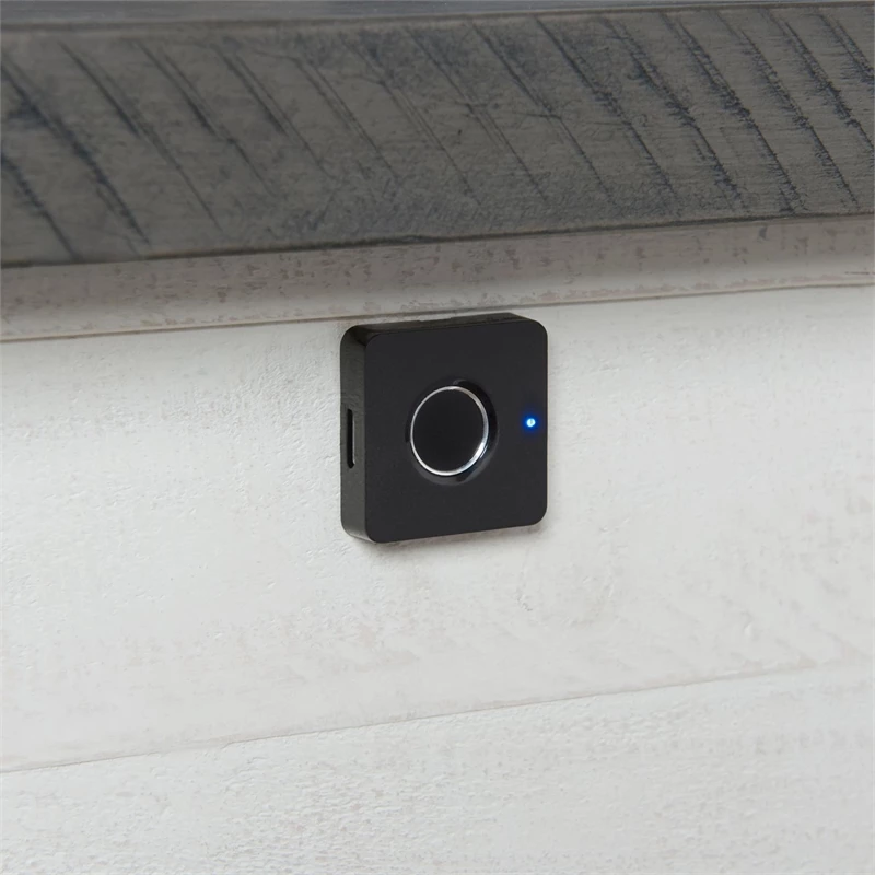 Martin Svensson Home Monterey White & Grey 57" Lift-Top Desk W/ Fingerprint Lock 12 Martin Svensson Home Monterey White & Grey 57" Lift-Top Desk W/ Fingerprint Lock - Image 10