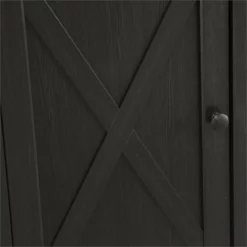 Saint Birch Hawksbury 1-Door Farmhouse Wood Writing Desk In Espresso -CYMAX Sales 2551812 5 L