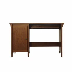 Saint Birch Hawksbury 1-Door Farmhouse Wood Writing Desk In Espresso -CYMAX Sales 2551813 2 L