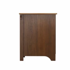 Saint Birch Hawksbury 1-Door Farmhouse Wood Writing Desk In Espresso -CYMAX Sales 2551813 3 L