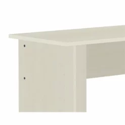 Saint Birch Hanzila L-Shaped Transitional Wood Executive Desk In Antique White 9 Saint Birch Hanzila L-Shaped Transitional Wood Executive Desk In Antique White -CYMAX Sales 2551850 2 L