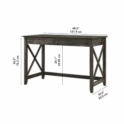 Key West 48W Writing Desk In Reclaimed Pine - Engineered Wood 40 Key West 48W Writing Desk In Reclaimed Pine - Engineered Wood -CYMAX Sales 2552193 11 L 2