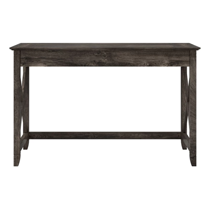 Key West 48W Writing Desk In Dark Gray Hickory - Engineered Wood 19 Key West 48W Writing Desk In Dark Gray Hickory - Engineered Wood - Image 17