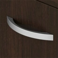 Studio C Low Storage Cabinet With Doors In Platinum Gray - Engineered Wood 26 Studio C Low Storage Cabinet With Doors In Platinum Gray - Engineered Wood -CYMAX Sales 2552196 4 L