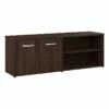 Studio C Low Storage Cabinet With Doors In Platinum Gray - Engineered Wood 2 Studio C Low Storage Cabinet With Doors In Platinum Gray - Engineered Wood -CYMAX Sales 2552196 L