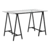 Henn&Hart 48" Black Desk -CYMAX Sales 2559288 L