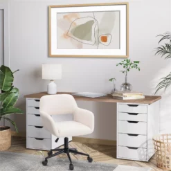 Atlin Designs Fabric Upholstered Task Chair In Off White -CYMAX Sales 2561608 5 L