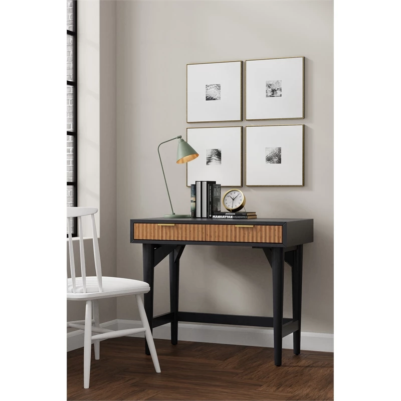 Origins By Alpine Larsen Mini Desk In Black 4 Origins By Alpine Larsen Mini Desk In Black - Image 2