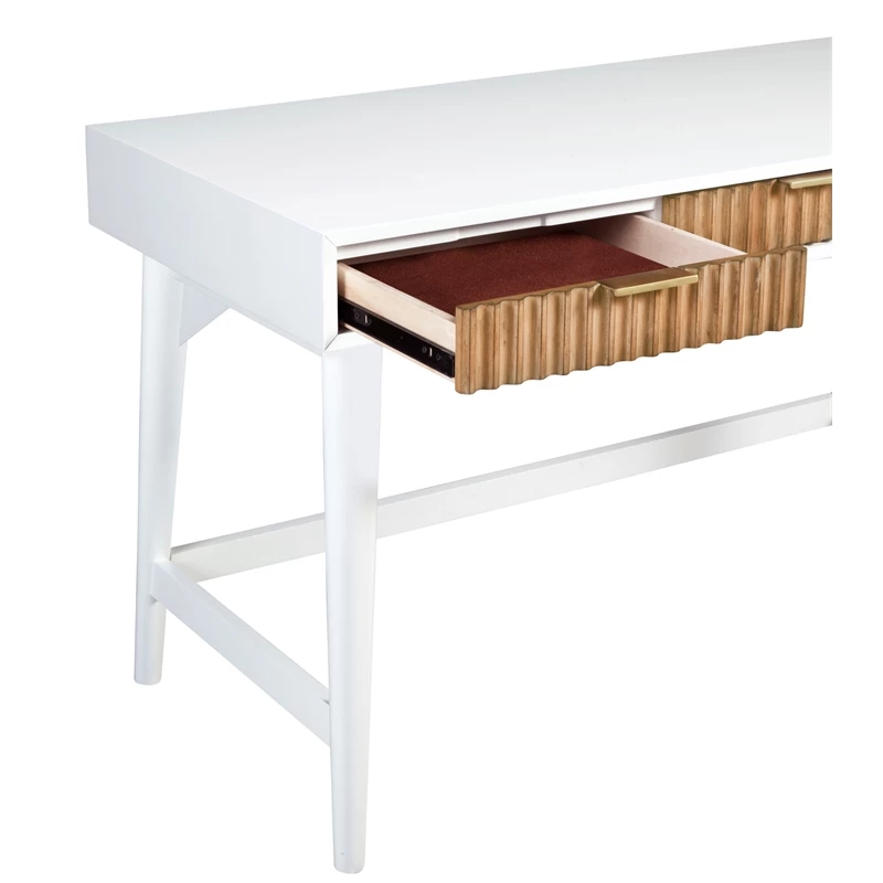 Origins By Alpine Larsen Large Desk In White 7 Origins By Alpine Larsen Large Desk In White - Image 5