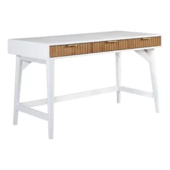 Origins By Alpine Larsen Large Desk In White