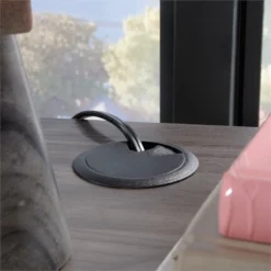 Home Square 3-Piece Set With Desk Base Storage Cabinet & Narrow Storage Cabinet -CYMAX Sales 2564164 19 L