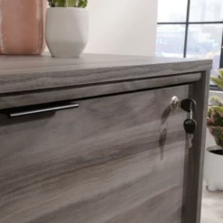 Home Square 3-Piece Set With Desk & Lateral File Cabinet & Storage Cabinet -CYMAX Sales 2564169 19 L