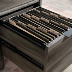 Home Square 3-Piece Set With Desk & Lateral File Cabinet & Storage Cabinet -CYMAX Sales 2564169 9 L