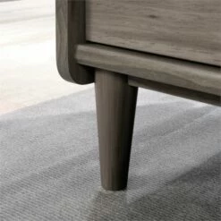 Home Square 3-Piece Set With Desk Credenza For TVs & Cabinet With File -CYMAX Sales 2564178 5 L