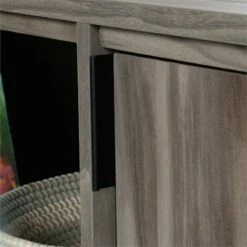 Home Square 3-Piece Set With Desk Credenza For TVs & Cabinet With File -CYMAX Sales 2564178 8 L