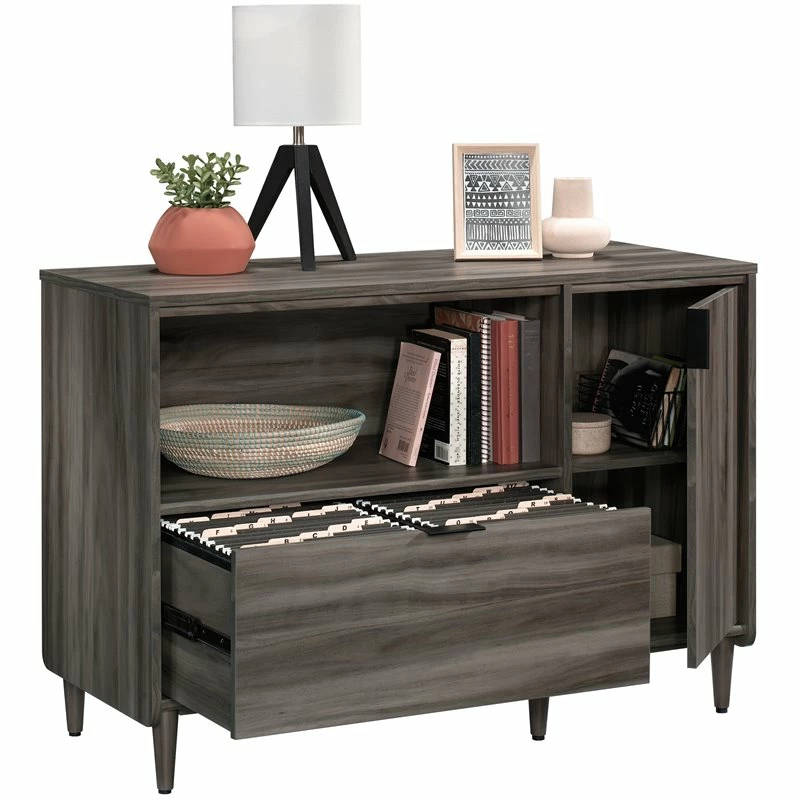 Home Square 2-Piece Set With L-Shaped Desk & Credenza For TVs Upto 46" 18 Home Square 2-Piece Set With L-Shaped Desk & Credenza For TVs Upto 46" - Image 16