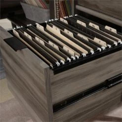 Home Square 3-Piece Set With Desk Lateral File Cabinet & Cabinet With File -CYMAX Sales 2564180 15 L