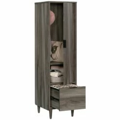 Home Square 3-Piece Set With Desk Lateral File Cabinet & Cabinet With File -CYMAX Sales 2564180 5 L