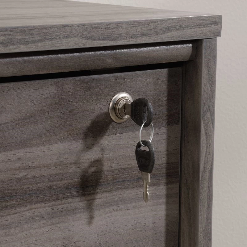 Home Square 2-Piece Set With L-Shaped Desk & Lateral File Cabinet In Jet Acacia 20 Home Square 2-Piece Set With L-Shaped Desk & Lateral File Cabinet In Jet Acacia - Image 18